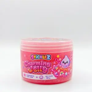 Sticklez Charming Jelly slime jar in pink