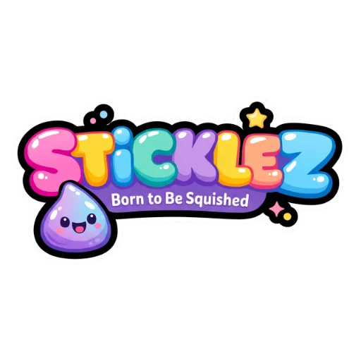 Sticklez Slime. Born to Be Squished.